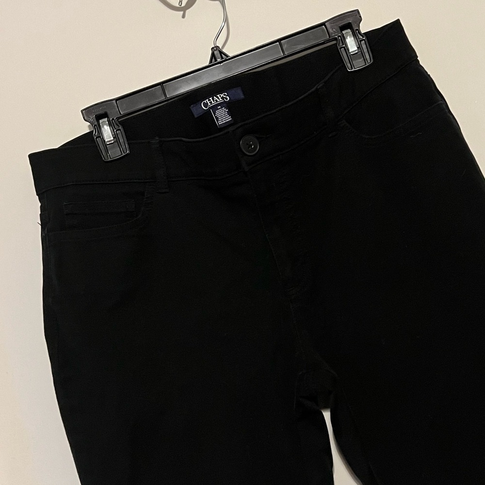 Black Chaps dress pants size 14